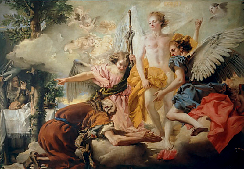 Photo:  Abraham and the Three Angels